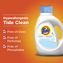 Load image into Gallery viewer, Tide Free &amp; Gentle Liquid Laundry Detergent, 64 loads

