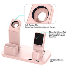 Load image into Gallery viewer, BEACOO Stand for iwatch 5, Charging Stand Dock Station for AirPods Stand Charging Docks Holder, Support for iwatch 5/4/3/2/1 NightStand Mode and for iPhone 11/X/7/7plus/SE/5s/6S
