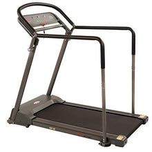 Load image into Gallery viewer, Sunny Health &amp; Fitness Walking Treadmill with Low Wide Deck and Multi-Grip Handrails for Balance, 295 LB Max Weight - SF-T7857,Black
