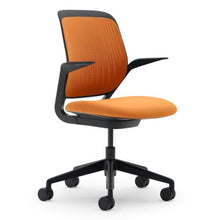 Load image into Gallery viewer, Steelcase Cobi Chair, Tangerine Fabric
