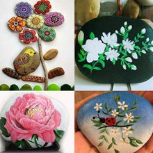 Load image into Gallery viewer, 8 Pcs Nail Brush Pen Gradient Painting Brush Set UV Gel Flower Drawing Pen Purple Handle Manicure Nail Art Polish Pen Tool
