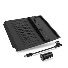 Load image into Gallery viewer, Wireless Charger for Subaru Forester 2019-2022,for Subaru Crosstrek Accessories 2018-2021,for Subaru Impreza Center Console Organizer Wireless Charging Pad
