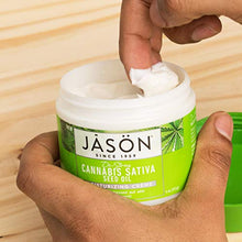 Load image into Gallery viewer, Jason Moisturizing Crème, De-Stress Cannabis Sativa Seed Oil, 4 Oz
