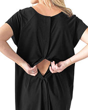 Load image into Gallery viewer, Kindred Bravely Universal Labor and Delivery Gown | 3 In 1 Labor, Delivery, Nursing Gown for Hospital (Black, S-M-L)
