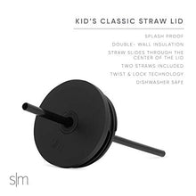 Load image into Gallery viewer, Simple Modern Kids Disney Tritan BPA-Free Plastic Water Bottle with Leakproof Straw Lid for Toddlers Girls and Boys, 12oz, Nightmare Before Christmas
