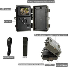 Load image into Gallery viewer, 2-Pack No Glow Game &amp; Deer Trail Cameras 24MP 1296P H.264 Video 100ft Night Vision Motion Activated 0.1S Trigger Speed Waterproof Farm &amp; Yard Cameras for Home Surveillance &amp; Outdoor Wildlife Hunting

