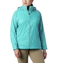 Load image into Gallery viewer, Columbia Women's Switchback III Adjustable Waterproof Rain Jacket, Miami, Large
