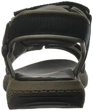 Load image into Gallery viewer, Dockers Men's Adjustable Strap, Sporty Outoor Sandal Sport, Black, 10
