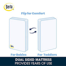Load image into Gallery viewer, Serta Tranquility Eco Firm 2-Stage Premium Baby Crib Mattress &amp; Toddler Mattress -Waterproof - GREENGUARD Gold Certified - Hypoallergenic - 50 Year Warranty - Made in USA
