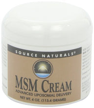 Load image into Gallery viewer, Source Naturals MSM Cream, 4 Ounce (Pack of 2)
