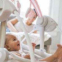 Load image into Gallery viewer, Ingenuity Comfort 2 Go Portable Swing Flora Compact Swing with TrueSpeed
