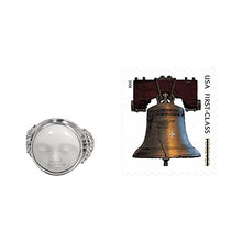 Load image into Gallery viewer, NOVICA .925 Sterling Silver Handcrafted Cocktail Ring 'Face of the Moon'
