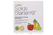 Load image into Gallery viewer, Mumi&amp;Bubi Solids Starter Kit, Two Reusable Baby Food Freezer Storage Trays - Perfect Container for Homemade Baby Food - Each Tray has 21 x 1 oz Cubes, 42 oz Total Capacity

