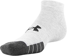 Load image into Gallery viewer, Under Armour Adult Performance Tech Low Cut Socks, Multipairs , Steel Assorted (6-Pairs) , Medium
