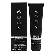 Load image into Gallery viewer, MOON Stain Removal Whitening Toothpaste | Fluoride Free – Lunar Peppermint

