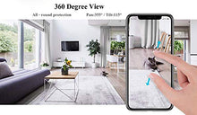 Load image into Gallery viewer, GevTa Pet Camera，FHD Dog Camera WiFi Pet Monitor Indoor Cat Camera Night Vision 2 Way Audio and Motion Detection
