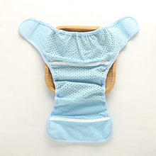 Load image into Gallery viewer, ACHICOO Ice Silk Mesh Baby Diaper Cool Breathable Summer Stretch Diaper Cover Yellow M

