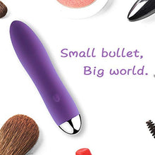 Load image into Gallery viewer, G Spot Bullet Vibrator Nipple Clitoris Stimulator USB Rechargeable for Travel - 10 Modes Portable Waterproof Mini Orgasm Vaginal Anal Massager Adult Sex Toys for Women

