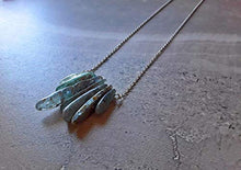 Load image into Gallery viewer, Natural Kyanite Crystal Necklace Stainless Steel
