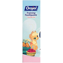 Load image into Gallery viewer, Orajel My Little Pony Fluoride-Free Training Toothpaste, Pinky Fruity Flavor, One 1.5oz Tube: Orajel #1 Pediatrician Recommended Brand for Kids Non-Fluoride Toothpaste
