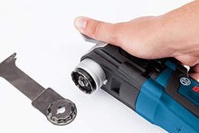 Load image into Gallery viewer, BOSCH Starlock Oscillating Tool Blades, Bi-Metal Multitool Blades for Hard Wood, Laminate and Drywall; Extra Clean Plunge Cut Saw Blades, 3-Pack, 1-1/4 Width (OSL114JF-3)
