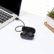 Load image into Gallery viewer, AmazonBasics Ultra-Light True Wireless Bluetooth Earbuds Headphones - Black
