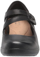 Load image into Gallery viewer, Clarks Women's Angie Bell Mary Jane Flat, Black Leather, 7
