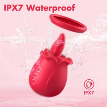 Load image into Gallery viewer, Rose Toy for Woman-Rose Sucking Sex Toy, 3 in 1 Sucking &amp;Licking Rose Vibrator-Dildo G Spot Vibrator Nipple Stimulator,Clitoral Sucking Sex Toy for Couples, Personal Massager Adult Sex Toys for Women
