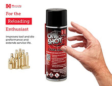 Load image into Gallery viewer, Hornady One Shot Case Lube, 5 oz – Aerosol Dry Lube, with DynaGlide Plus – Clean, Non-Sticky and Easy to Use – Contains No Petroleum, Won't Contaminate Powder or Primers
