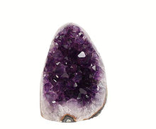 Load image into Gallery viewer, JIC Gem Natural Class 1 Polished Deep Purple Uruguay Amethyst Crystal Cluster Home Decor: 1-2 Lb
