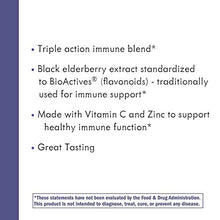 Load image into Gallery viewer, Nature's Way Sambucus Elderberry Gummies with Vitamin C &amp; Zinc, Gluten Free, Vegetarian, 60 Gummies
