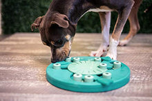 Load image into Gallery viewer, Nina Ottosson by Outward Hound Dog Worker Green Interactive Treat Puzzle Dog Toy
