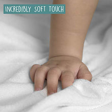 Load image into Gallery viewer, Set of 2 Bamboo Hooded Baby Towels – Large, Luxurious and Ultra Absorbent – 30 x 30 Inch – Soft and Suitable Bamboo Baby Bath Towels for Infants, Toddlers and Kids – 400 GSM for Boys and Girls
