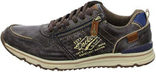 Load image into Gallery viewer, Dockers by Gerli Men's Low-Top Sneakers, Brown Dunkelbraun 380, 7.5 UK

