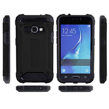 Load image into Gallery viewer, Asuwish Compatible with Samsung Galaxy J3 2016/J 3 V/J36V/Sky/Express Prime/Amp Prime Case and Tempered Glass Screen Protector Cell Accessories Phone Coveres for Glaxay Sol J3V J36 6 J320V J320A Black
