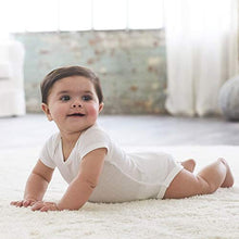 Load image into Gallery viewer, Gerber Baby 8-Pack Short Sleeve Onesies Bodysuits, Solid White, 3-6M
