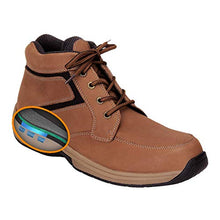 Load image into Gallery viewer, Orthofeet Proven Plantar Fasciitis, Foot Pain Relief. Extended Widths. Best Orthopedic Diabetic Men's Boots Highline
