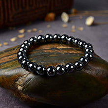 Load image into Gallery viewer, Black Onyx Bracelet | Handmade Gemstone Chakra Charged Crystal Bracelet for Natural Healing| Stretchy Yoga Beaded Jewelry for Men Women Unisex by Crystal Agate
