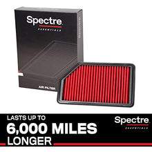 Load image into Gallery viewer, Spectre Essentials Engine Air Filter: Premium Car Air Filter, Lasts Up To 6,000 Miles Longer: Fits Select 2012-2019 HYUNDAI/KIA (Accent, Veloster, Soul, Rio), SPA-2472
