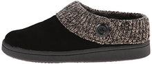 Load image into Gallery viewer, Clarks Women's Knit Scuff Slipper, Black, 11 M US
