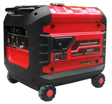 Load image into Gallery viewer, PowerSmart PS52 3000W Portable Inverter Generator, red, Black
