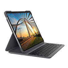 Load image into Gallery viewer, Logitech SLIM FOLIO PRO Backlit Bluetooth Keyboard Case for iPad Pro 12.9-inch (3rd and 4th gen) - Graphite
