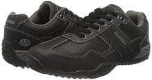 Load image into Gallery viewer, Dockers by Gerli Men's Low-Top Sneakers, Black Grey, 6.5
