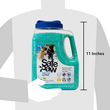 Load image into Gallery viewer, Safe Paw, Dog/Child/Plant Pet Safe Ice Melt with Traction Agent, 8lb, 100% Salt-Free/Chloride-Free, Non-Toxic, Vet Approved, No Concrete Damage, Fast Acting, Lasts 3X Longer
