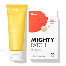 Load image into Gallery viewer, Hero Mighty Patch Original (36 count) and Clarifying Prebiotic Moisturizer Bundle
