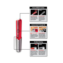 Load image into Gallery viewer, Freud 1/2" Diameter Flush Trim Bit with Bearing with ½” Shank (42-114), Multi
