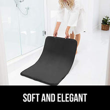 Load image into Gallery viewer, Gorilla Grip Thick Memory Foam Bath Rug, Soft Absorbent Luxury Mats, 30x20 Plush Velvet Topside, Machine Wash Rugs, Microfiber Dries Quickly, Cushioned Bathroom Mat for Bathtub, Shower Floor, Monument
