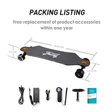 Load image into Gallery viewer, JKING Electric Skateboard Electric Longboard with Remote Control Electric Skateboard,900W Hub-Motor ,26 MPH Top Speed，21.8 Miles Range,3 Speed Adjustment，Max Load 330 Lbs
