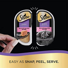 Load image into Gallery viewer, Sheba Perfect Portions Paté Wet Cat Food Tray Variety Packs , 12 (2.6 Oz Twin-Pack Trays)
