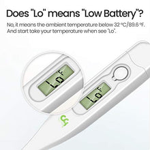 Load image into Gallery viewer, Medical Oral Thermometer for Adults, Thermometer for Fever, Oral Underarm Rectal Temperature Thermometer for Adults and Kids, Fast and Accurate, C/F Switchable by Femometer
